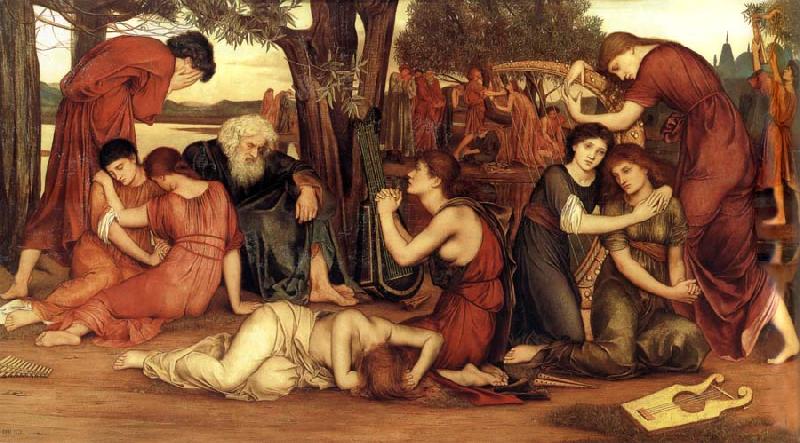 Evelyn De Morgan At the waters Babylons